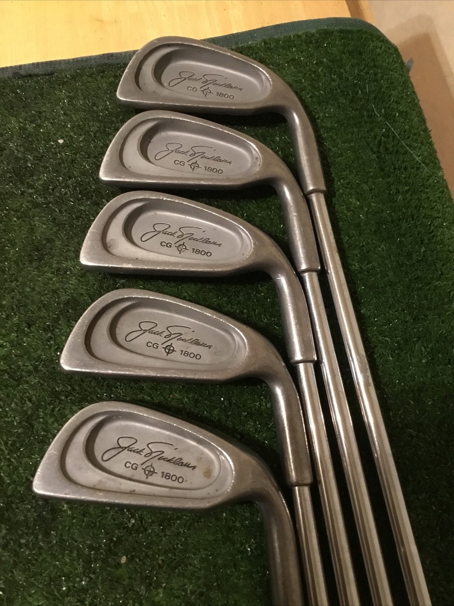 MacGregor Jack Nicklaus CG 1800 Irons Set 3-PW-SW Stiff Steel