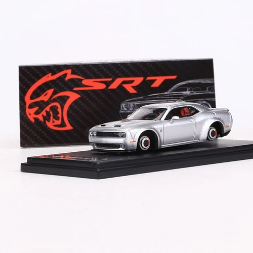 Fine Works FW 1:64 Dodge SRT Hellcat Demon Demon Alloy Car Diecast Model - Picture 20 of 26