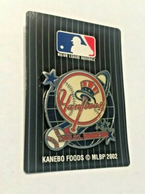 2002 MLB New York Yankees Kanebo Foods Japanese Pin