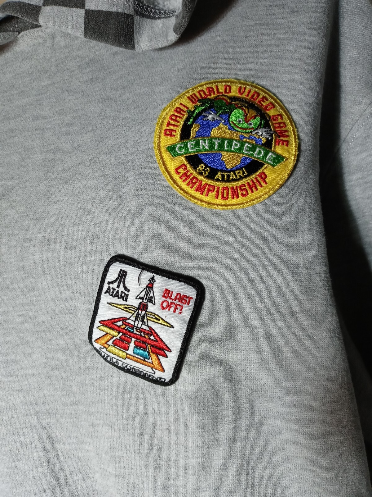 Retro Games Miehet Atari Punainen Logo T Paita Musta