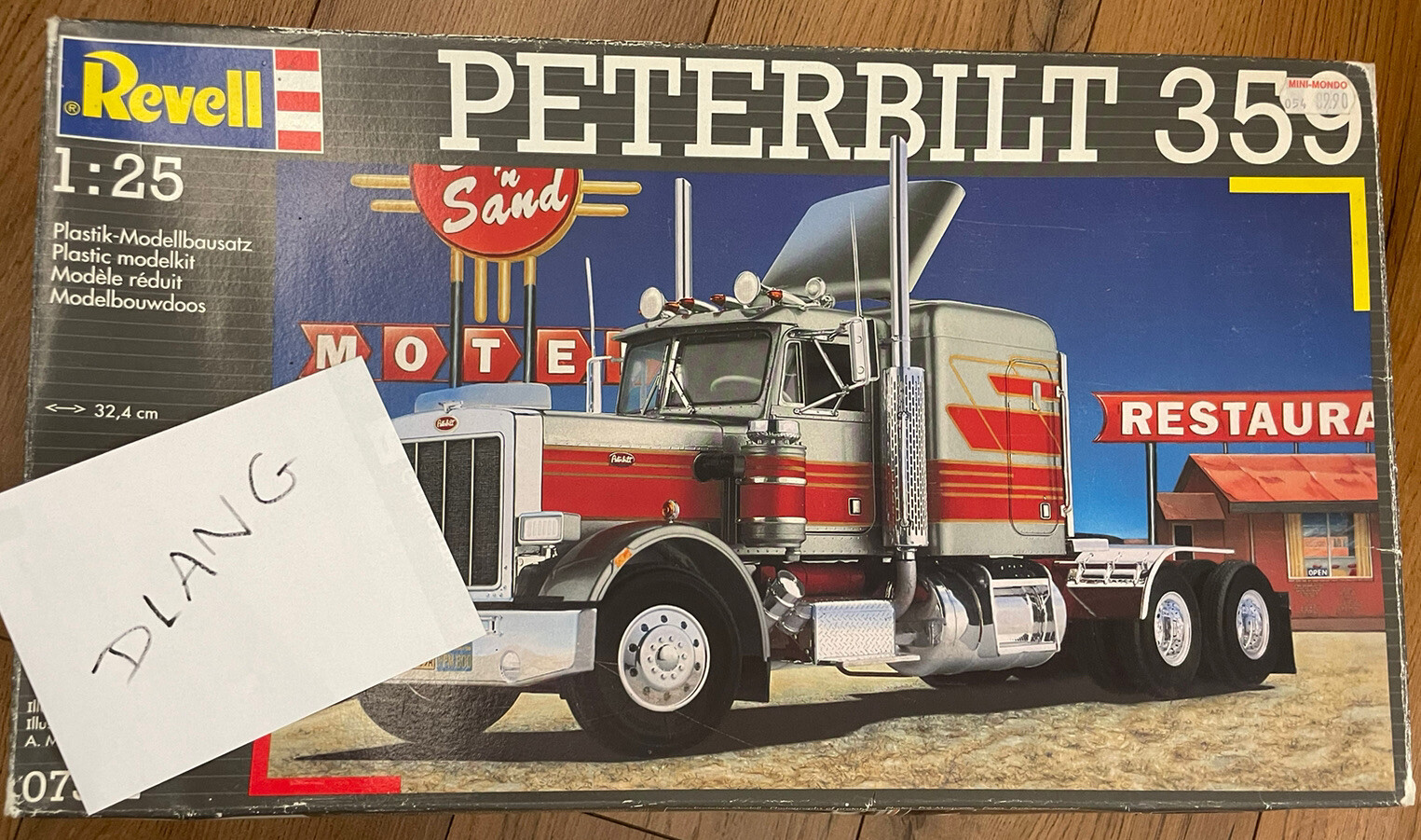Revell 07542 Peterbilt 359 Sun-n-Sand Idée Cadeau Modélisme Camion 1:25