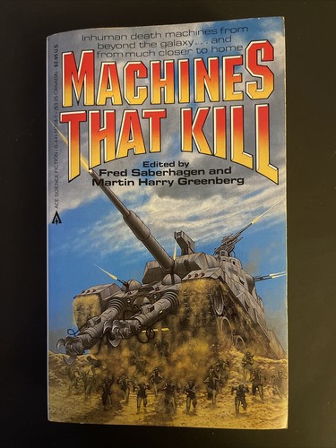 Starship Troopers 1981 Carl Lundgren Cover Berkley & Machines That Kill 1984 Ace - Picture 8 of 14