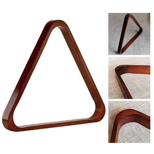 Nuovo-Biliardo E Piscina Legno 8-Ball Triangolo Cremagliera 57.2MM Bella - Imagen 2 de 7