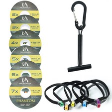 Maxcatch Punta per Leader da Pesca a Mosca con Supporto per Linea di Punta e Tender, 50 m, 6 pezzi