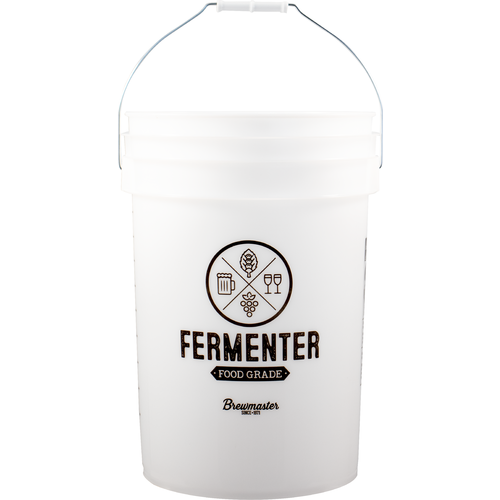 5 Litre Fermentation Bucket With Solid Lid - Food Grade Brewing Vessel For Wine, Cider, Mead-312182