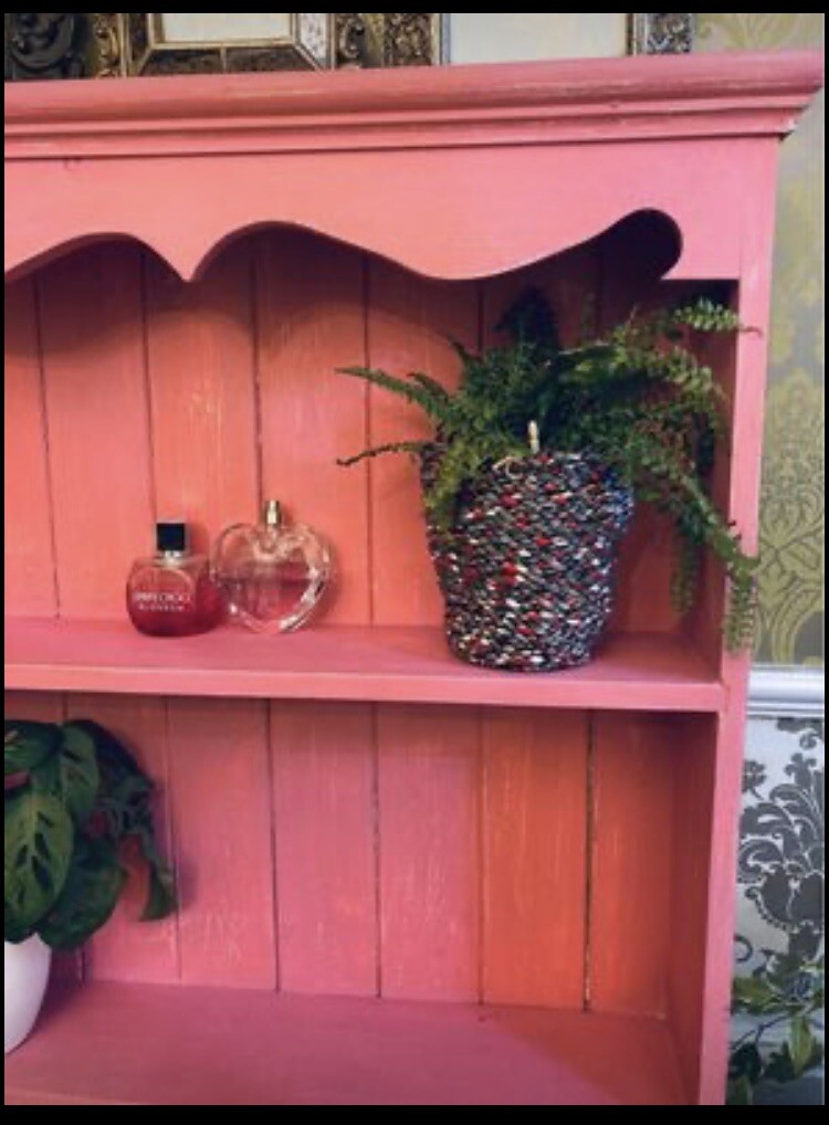 Vintage, Beautiful Kitchen/Dining Shelving Unit Timber Shelf eBay