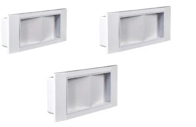 3x Lampada Emergenza 1499 11W Beghelli Stile In 8h 8106/11 Completa Di Incasso