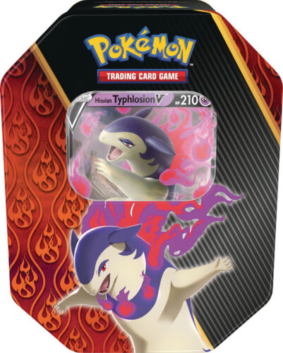 Pokemon TCG Divergent Powers Tin Summer 2022 - Hisuian Typhlosion V POK850448 Ty - Picture 1 of 1