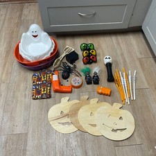 Scary Vintage NEW Halloween Lot In Box Items Valuable Rare     