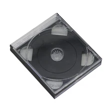 Double 2-Disc CD Case For Sony PlayStation 1 PS1 Video Game Replacement Holder