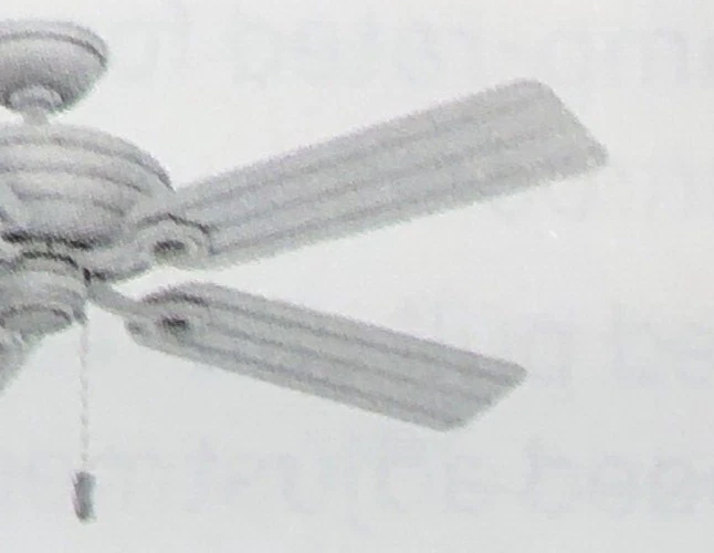 JUEGO DE 5 aspas de repuesto para ventilador Casablanca ABS Beadboard blanco Foto 4 de 4