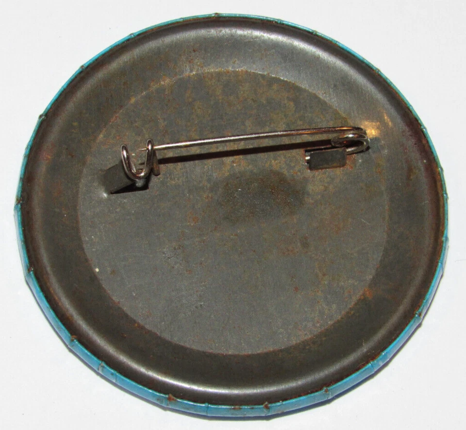 VTG 1987 TEAM CHRYSLER BUTTON! LA CARRERA INTERNATIONAL ROAD RACE! SAN FELINE - Image 2 of 3