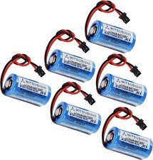 6 Pack 3V Q6BAT CR17335SE-R Battery for QNS System Q6BAT Q25PRHCPU Q170HBATC