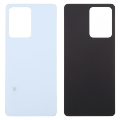 Battery cover compatible for Xiaomi Redmi Note 12 Pro 5G replacement polar white
