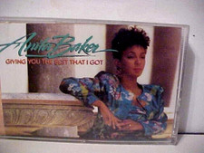 Anita Baker Giving You The Best That I Got Audio Cassette Tape 1988 C8