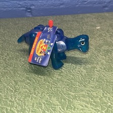New Z Wind Up Toy Klaus Dinosaur 72004 Blue Teal 4 Nice Tag