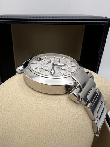 Chopard Imperiale Chronograph 40 mm MOP silber Zifferblatt 388549-3002 Box Papiere - Bild 8 von 11