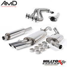 Milltek Mk2 Golf GTi 16V Exhaust System with Manifold - Full System MCXVW204