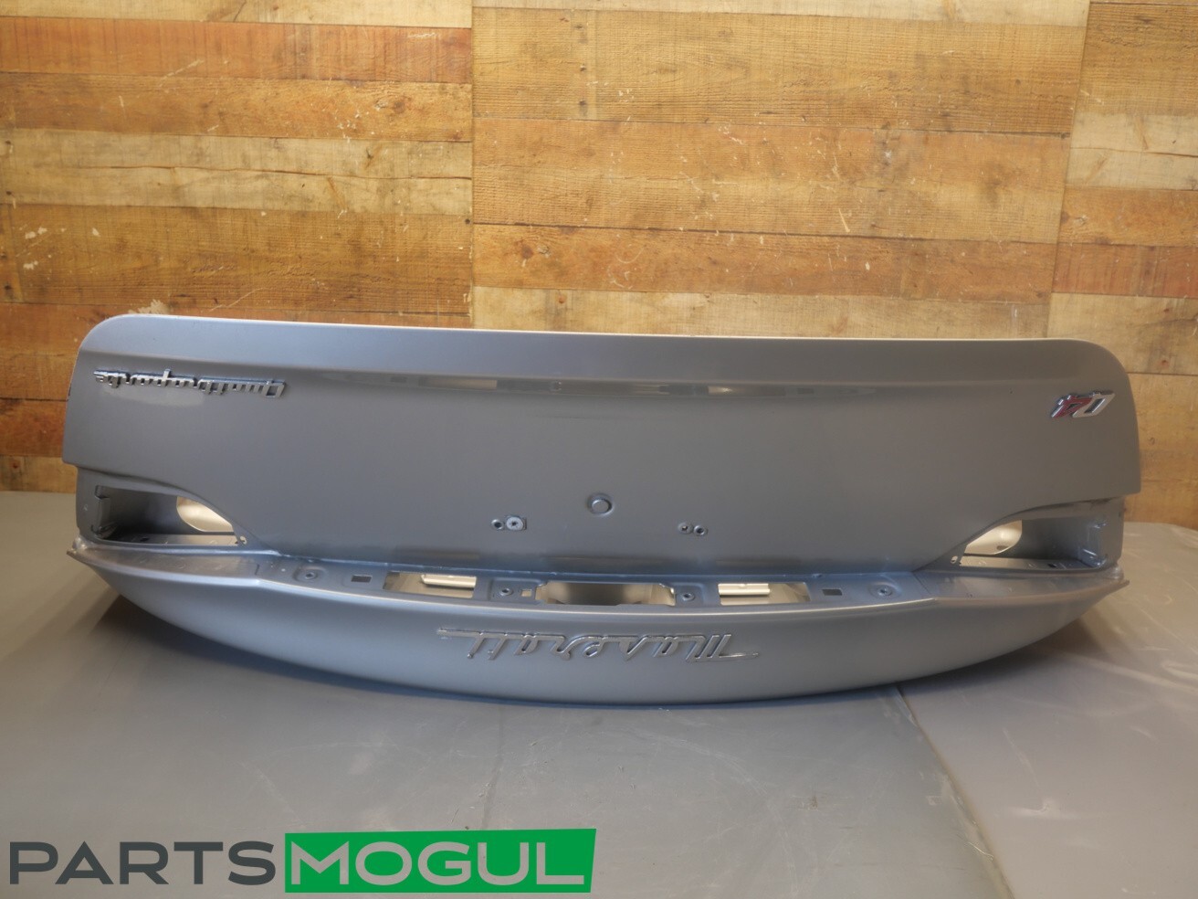 14-22 Maserati Ghibli S Q4 M157 Rear Trunk Lid Deck Shell Panel Gray OEM