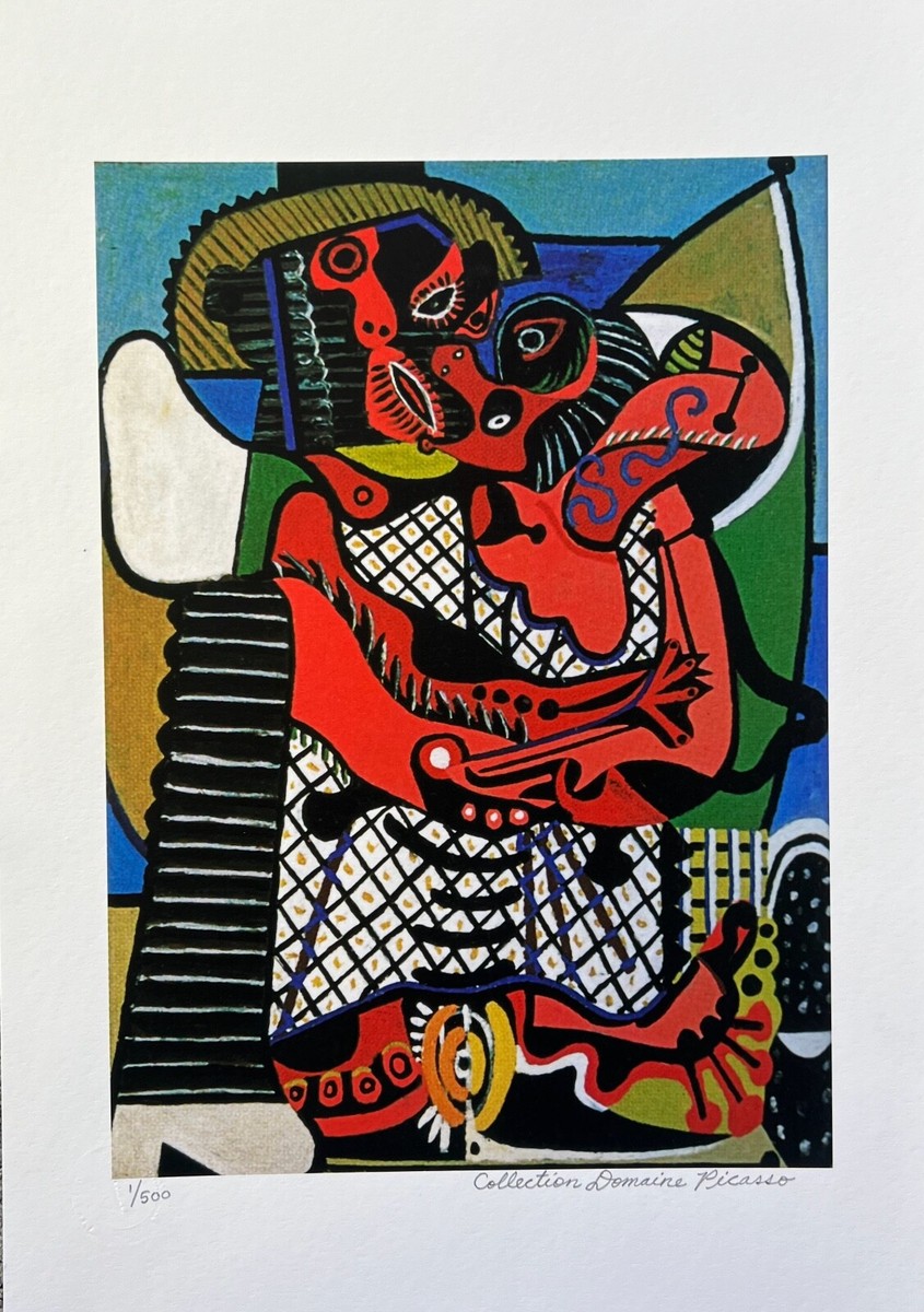 Pablo Picasso THE EMBRACE Estate Signed Limited Edition Giclee 20