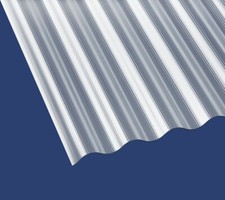 24,98 €/m² Lichtplatten Polycarbonat Wellplatte klar Dachplatten HAGELBESTÄNDIG