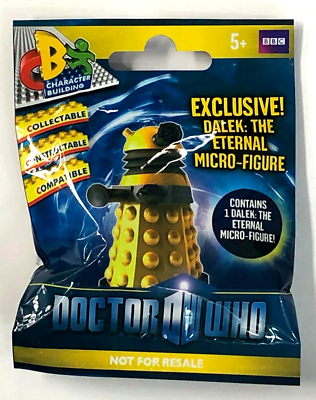 Doctor Who Exclusive UK DALEK Character Building Figure