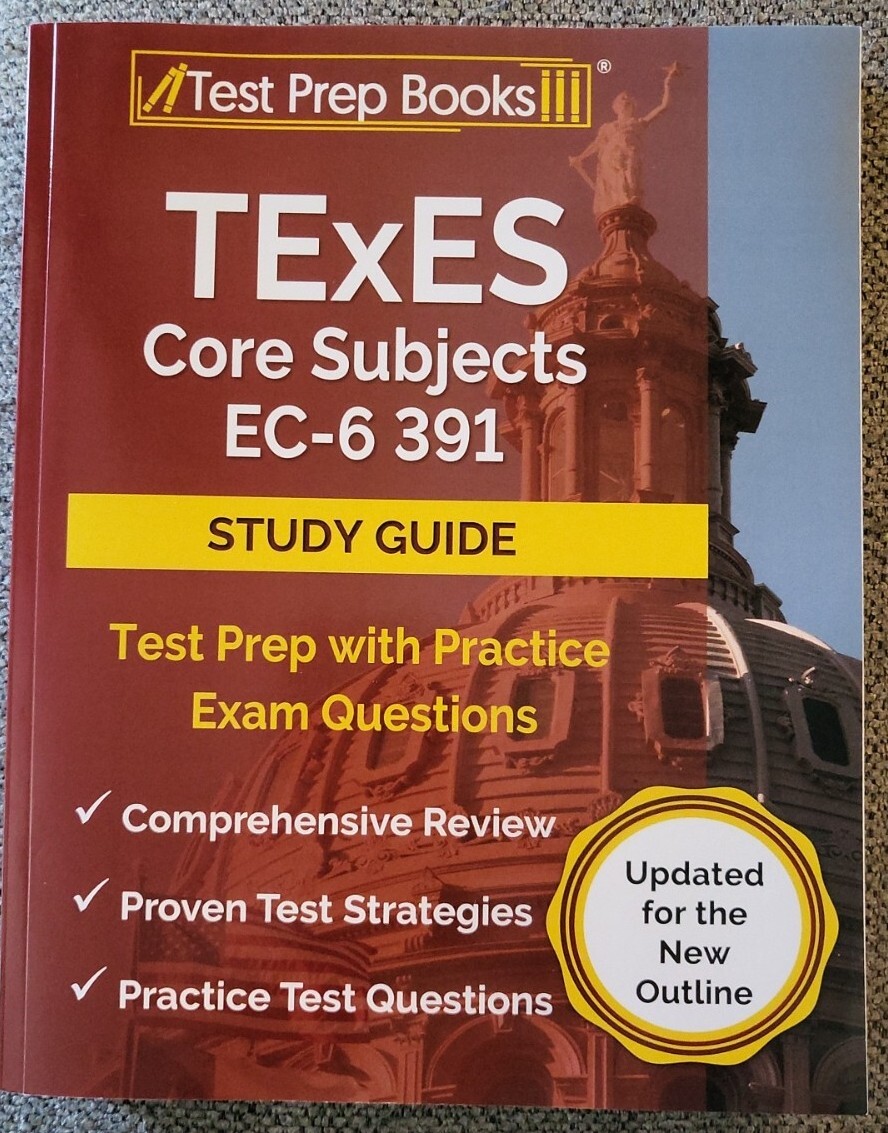 TExES Core Subjects EC6 391 /Study Guide eBay