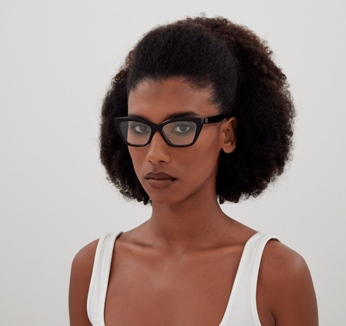 Balenciaga Women AUTHENTIC Eyeglasses Violet Demo Cat Eye  display picture 3