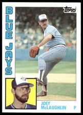 1984 Topps #556 Joey McLaughlin Toronto Blue Jays Baseball