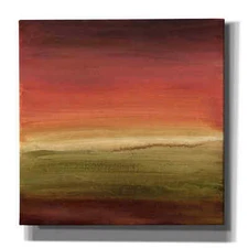 Epic Graffiti 'Abstract Horizon I' by Ethan Harper, Giclee Canvas Wall Art
