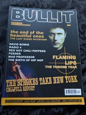 Bullit Magazine Launch Issue December 2003 David Bowie suede 