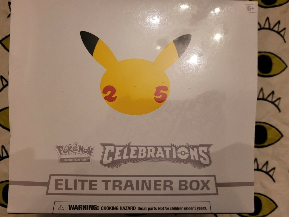 Pokemon Celebrations Elite Trainer Box 25th Anniversary Factory Sealed Binnenlandse grote winst