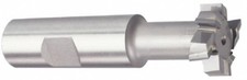 Made in USA 25/32" Diam, 21/64" Wide, Carbide-Tipped T-Slot Cutter