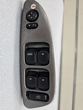 🔥04-07 CHEVY MALIBU LEFT DRIVER POWER WINDOW MASTER SWITCH ASSEMBLY SILVER OEM