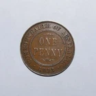 1933, Large Penny Australia a High Grade and Very High Value Coin-2