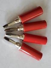 10pcs 108-1762-1016 RED Banana Plug Insulated Round Solder/ So JOHNSON/CINCH