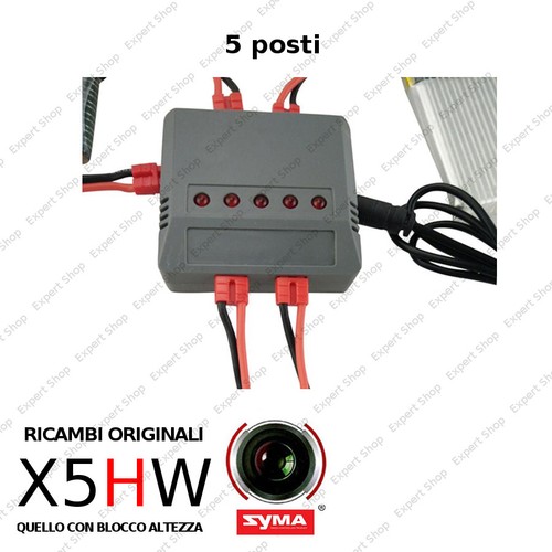Ricambi DRONE SYMA X5HW WIFI FPV eliche batterie caricatore usb camera motori - Imagen 13 de 24