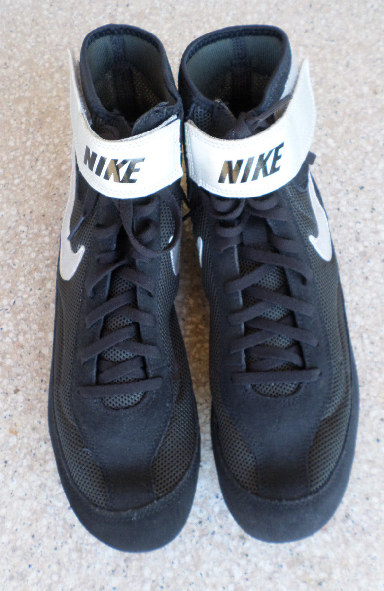NEW Nike Speed Sweep VII Black/Slv. Wrestling Shoes. Men's 11.5