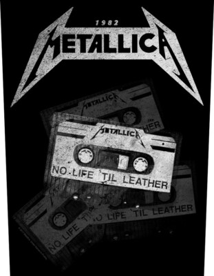 Metallica - No Life Til Leather Patch Rückenaufnäher