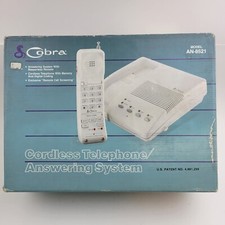 Cobra Cordless Telephone/Answering System Model An-8521. NEW IN BOX