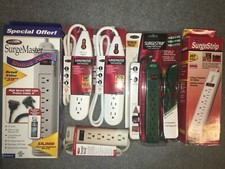 One 1 Belkin Surge Protector  6-7 Outlets  3' to 6' Cords  167 to 752 Joules  New