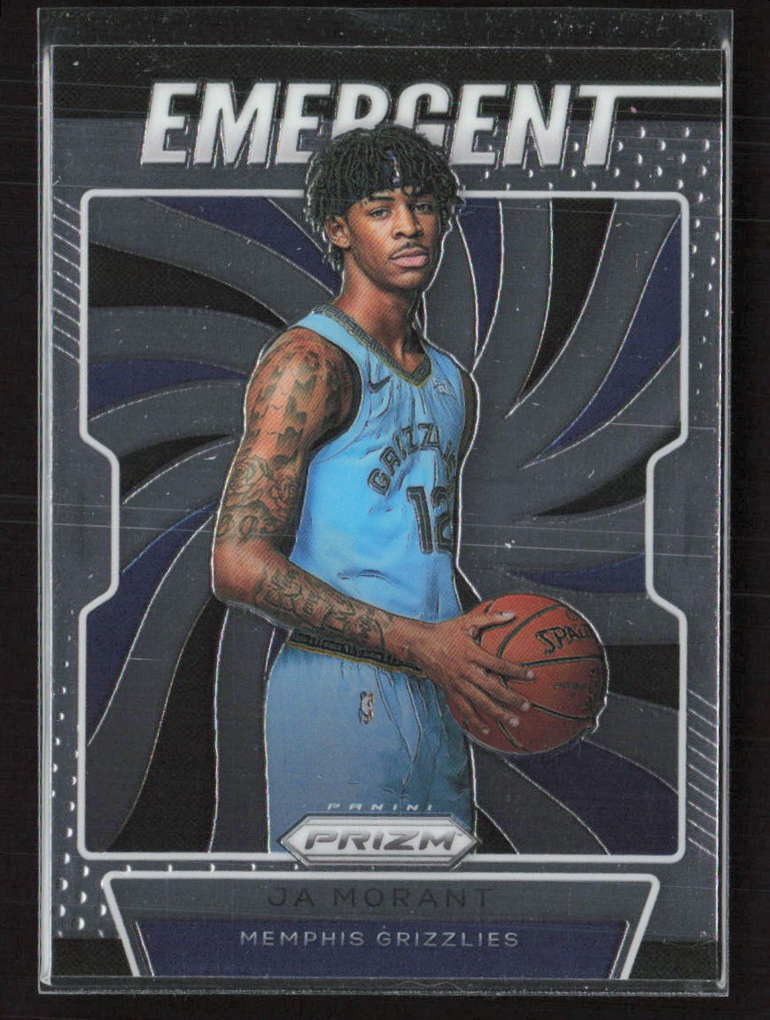 2019-20 Panini Prizm #17 Ja Morant Emergent Memphis Grizzlies (JB)