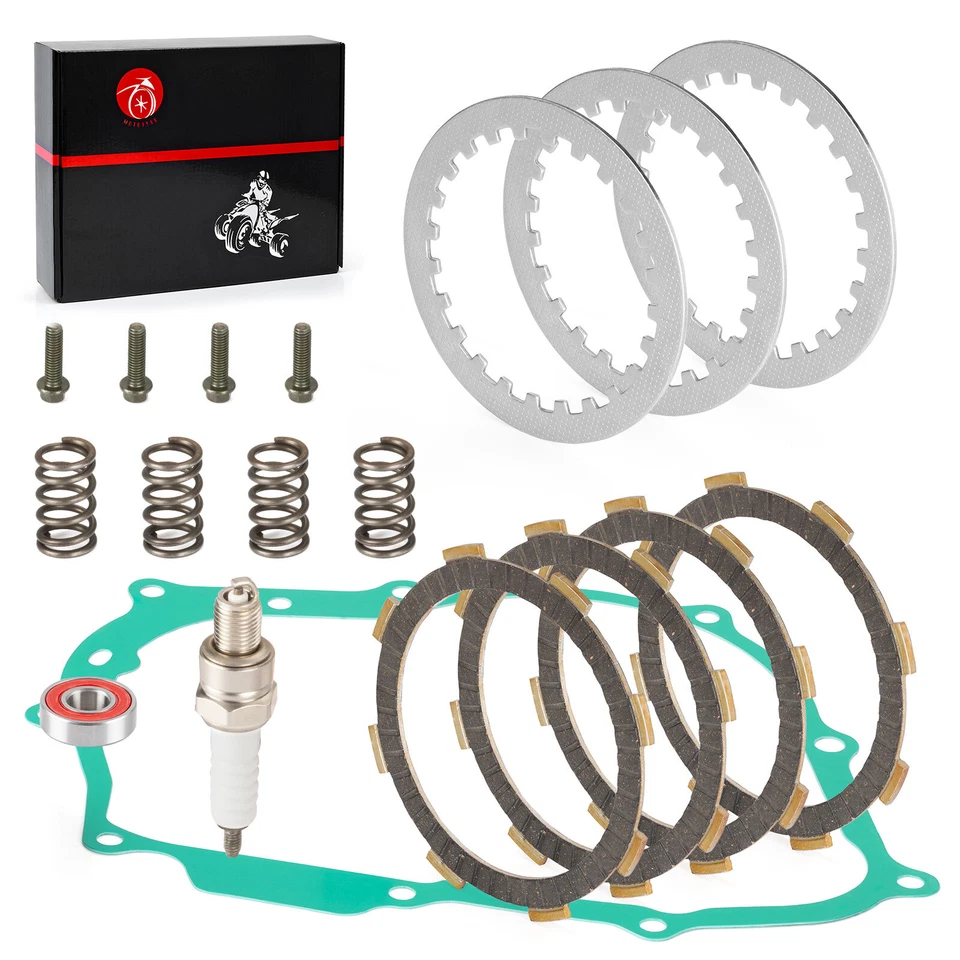 Kit de junta de placas de fricção de embreagem resistente para Honda XR80R XR100R 1987 - 2004 - Imagem 2 de 4