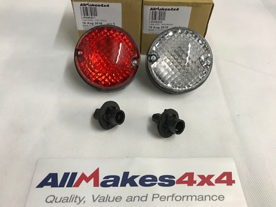 FITS DEFENDER NAS STYLE UPGRADE ROUND FOG & REVERSE LIGHTS, LIGHT LAMP SET | UK FITS DEFENDER NAS STYLE UPGRADE ROUND FOG & REVERSE LIGHTS, LIGHT LAMP SET | UK