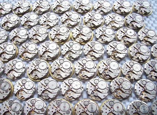 Lot 33 round mens watch movements WOSTOK KOMANDIRSKIE calibre 2209 2214 FREE