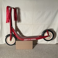 Radio Flyer Scooter Vintage Modelo # 38 "Rojo Retro" "Excelente Estado"