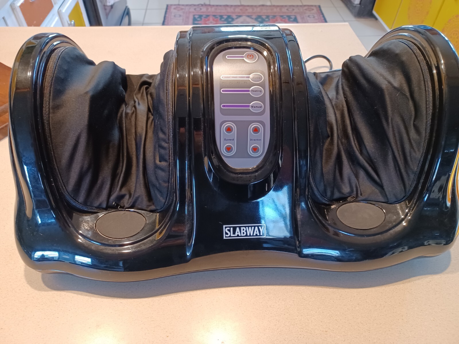 Slabway Spa Shiatsu Foot Massager Deep Kneading, Rolling, Pulsing