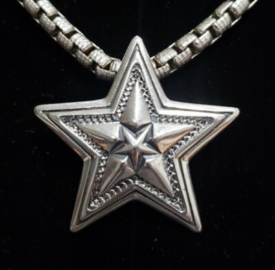 Cody Sanderson Sterling Silver 925 Star Pendant 20