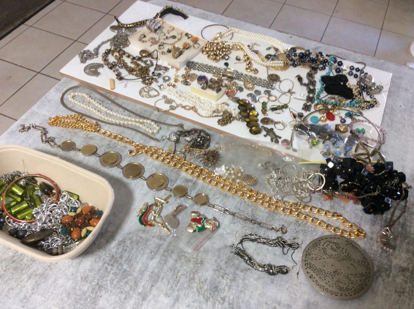 bulk lot vintage deceased estate jewellery scrap broken designer ! eBay