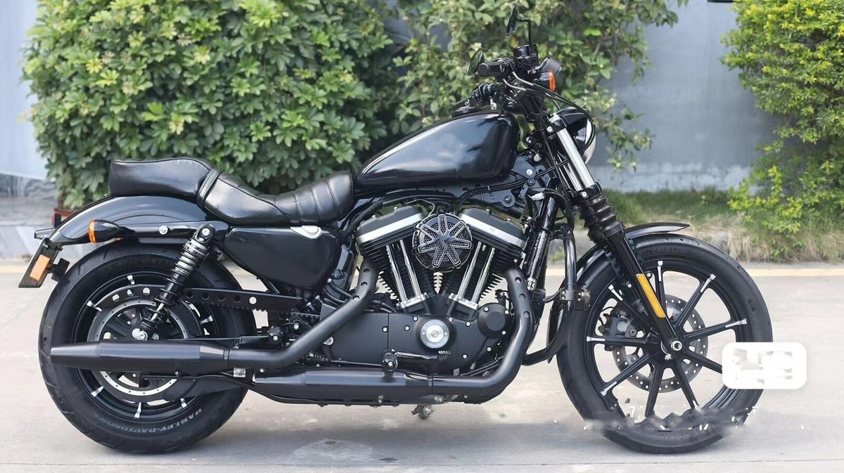 Harley Davidson ブラック　ガソリンタンク For Harley Sportster 2007-2022 2009 XL1200 883N X48